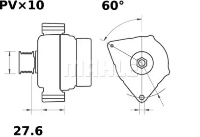 MAHLE ORIGINAL MS 25