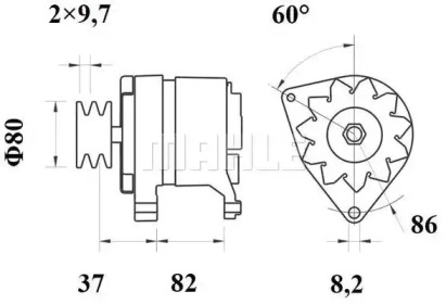 mahle original mg230