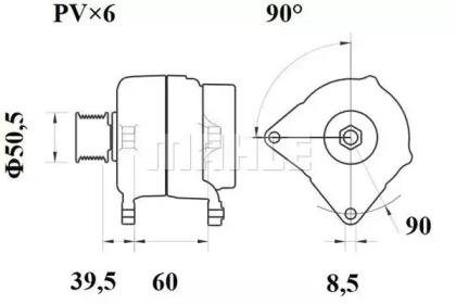 mahle original mg241