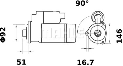 MAHLE ORIGINAL MS 99