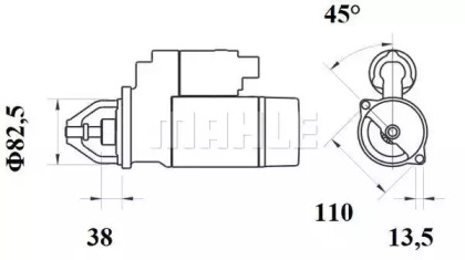 MAHLE ORIGINAL KC 573