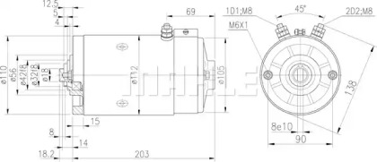 mahle original ms753