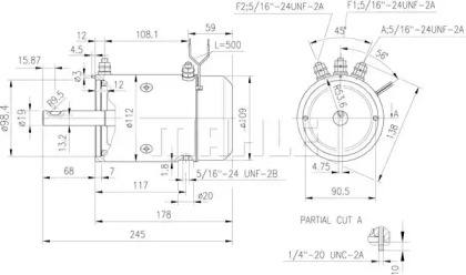 MAHLE ORIGINAL MS 757