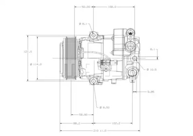 MAHLE ORIGINAL ACP 95