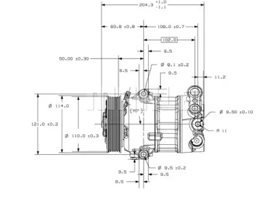 MAHLE ORIGINAL ACP 103