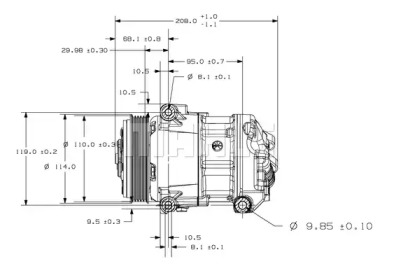 MAHLE ORIGINAL ACP 115