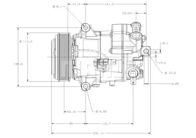 MAHLE ORIGINAL ACP 182