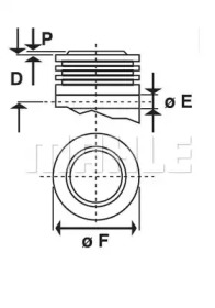 MAHLE ORIGINAL MS 781