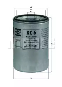 MAHLE ORIGINAL KC6