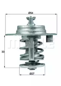 MAHLE ORIGINAL TI 91 87D