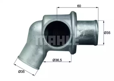 MAHLE ORIGINAL TI 102 80D