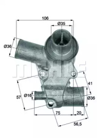 MAHLE ORIGINAL TI 110 83