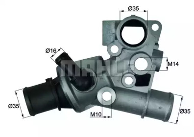 MAHLE ORIGINAL TI 133 88 D