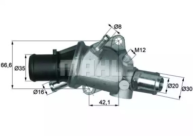 MAHLE ORIGINAL TX 99 70