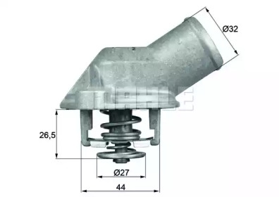 MAHLE ORIGINAL TI 111 80D