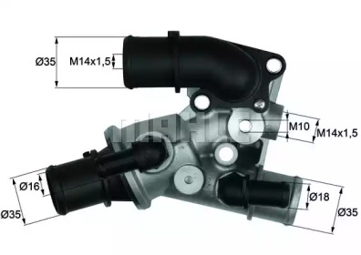 MAHLE ORIGINAL TI 143 88