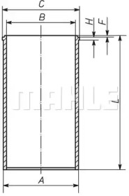 MAHLE ORIGINAL 061 WN 15 01