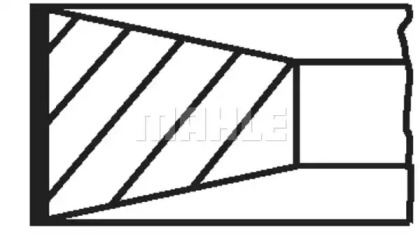 MAHLE ORIGINAL 627 33 00 MAHLE ORIGINAL 627 33 00
