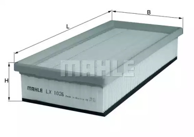 MAHLE ORIGINAL LX 1026