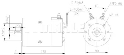 MAHLE ORIGINAL KX 69