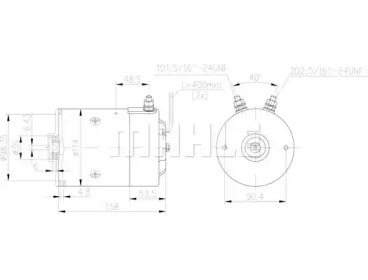 MAHLE ORIGINAL LX 81