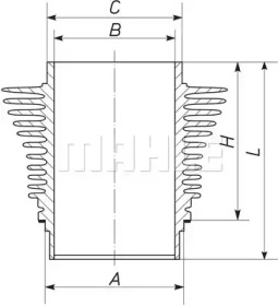 MAHLE ORIGINAL 007 WN 79 00