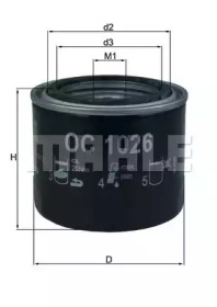 MAHLE ORIGINAL OC 1026