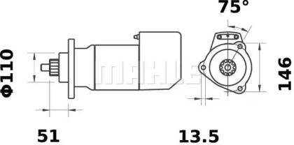 mahle original ms555