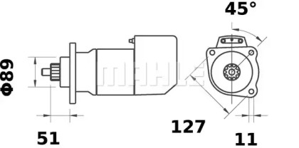 mahle original ms543