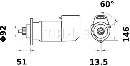 mahle original ms537