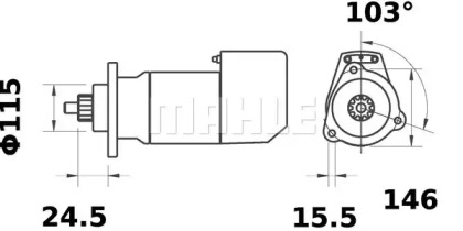 mahle original ms529