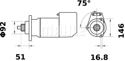 mahle original ms516