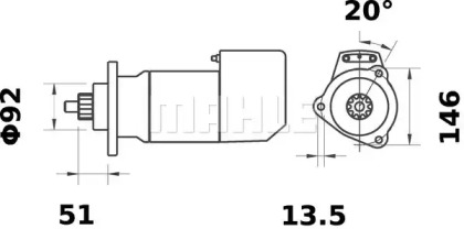 mahle original ms505