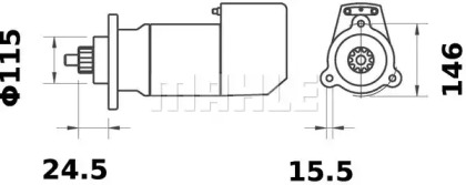 mahle original ms493
