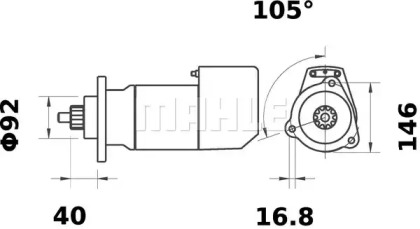 mahle original ms497