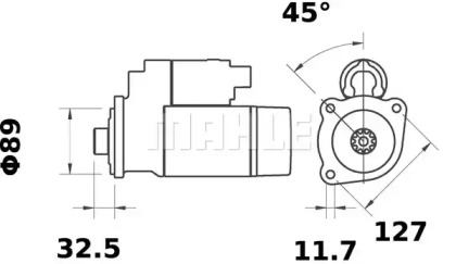 mahle original ms484