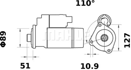 mahle original ms489