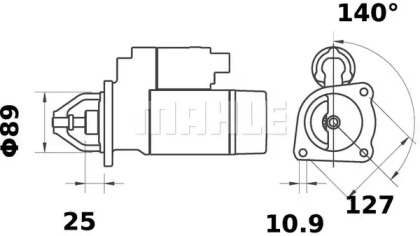 mahle original ms366