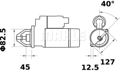 mahle original ms322