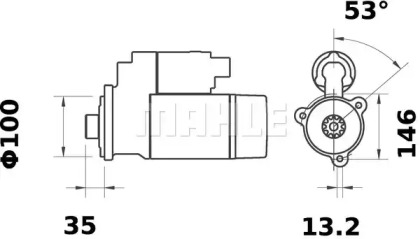 mahle original ms323