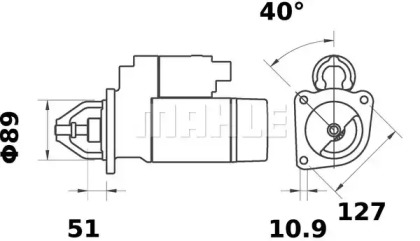 mahle original ms307