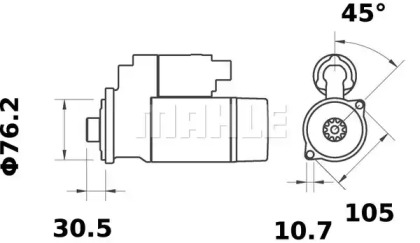 mahle original ms289