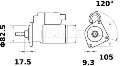 mahle original ms282