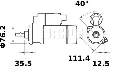 mahle original ms271