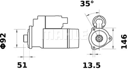 mahle original ms249