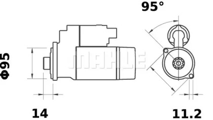 mahle original ms252