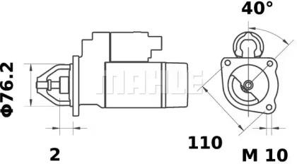 mahle original ms253