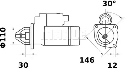 mahle original ms224