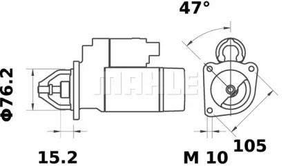 mahle original ms217