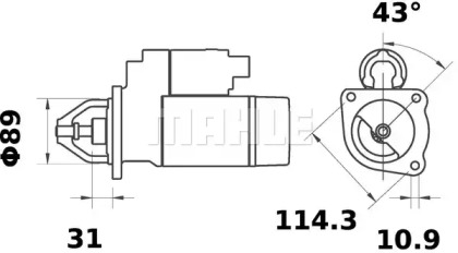 mahle original ms221